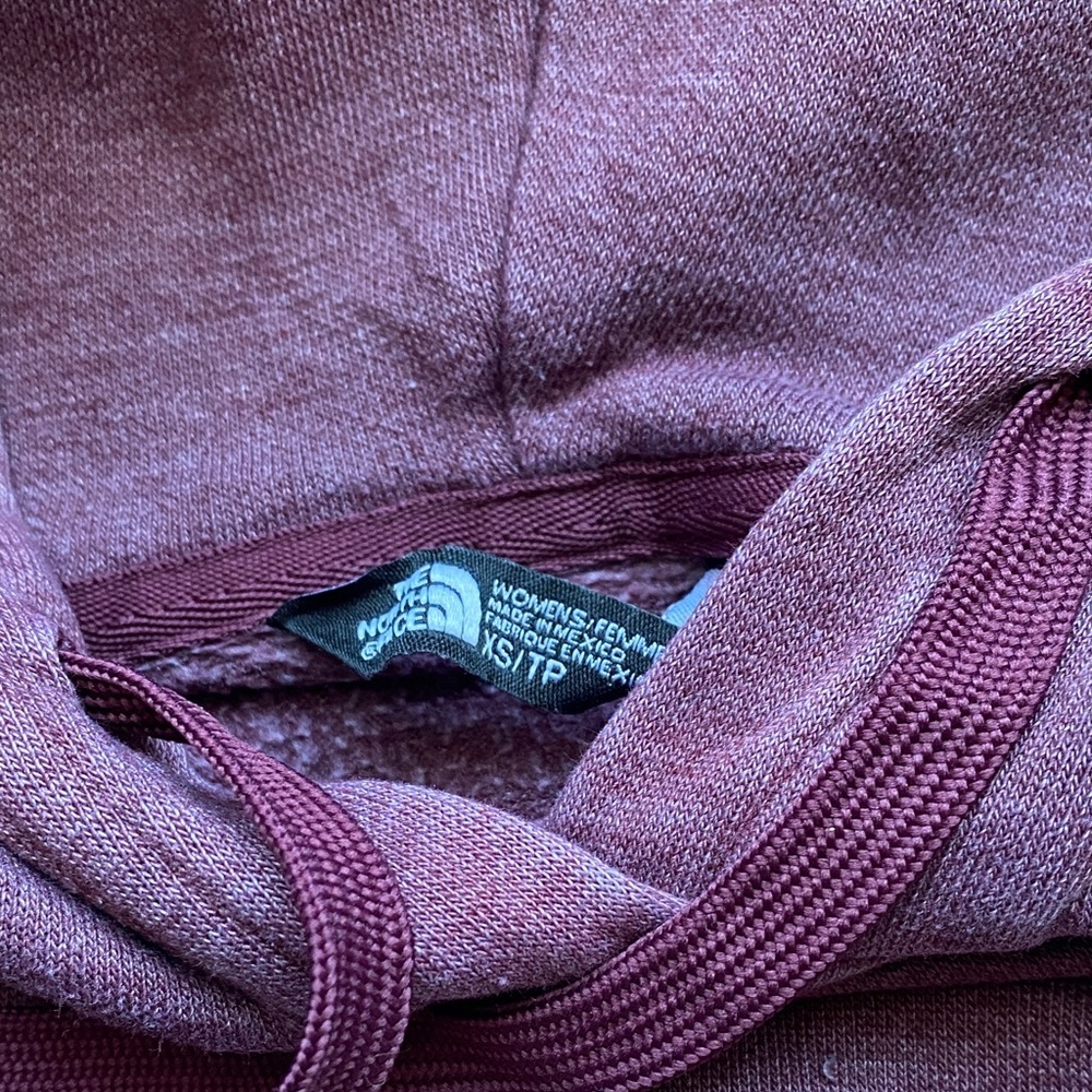 Y2K The North Face Burgundy Pullover - Picture 2 of 3